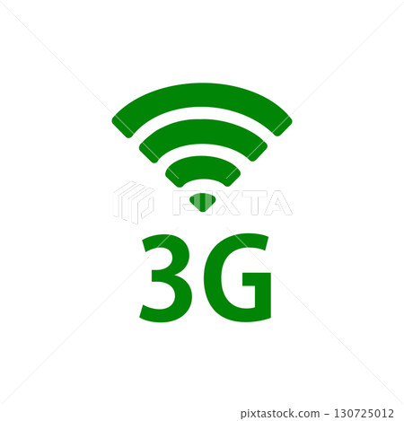 Wi-Fi signal and 3G icon 130725012
