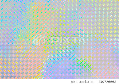 Holographic rainbow foil iridescent texture abstract hologram background Holographic rainbow foil iridescent texture abstract hologram background 130726668