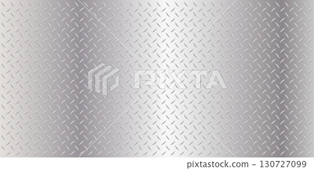 Aluminum diamond plate industrial metallic tread seamless steel background Industrial-themed graphics. Texture aluminum or iron. 130727099