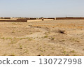 Traditional mud brick village in jowzjan province afghanistan an arid desert landscape 130727998