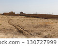 A traditional mud brick village in the desert of Jowzjan Province in northern Afghanistan 130727999