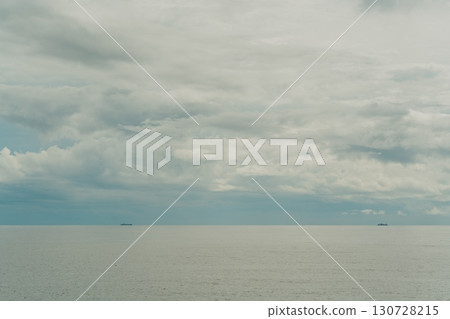 Clouds floating in the sea 130728215