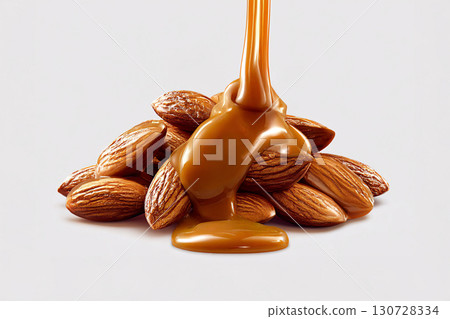 : Almond caramel sauce 130728334