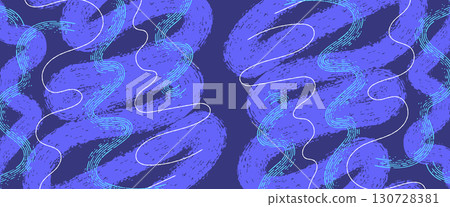 Abstract Background with Thick Curved Hand Brush Strokes for Kids Event Poster and Banner Design Elements Abstract Background with Thick Curved Hand Brush Strokes for Kids Event Poster and Banner Design Elements 130728381