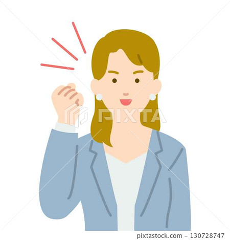 穿西裝的年輕女子 穿西裝的年輕女子 130728747