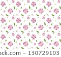 Drawing pattern of magnolia flower with leaf on white background. Drawing pattern of magnolia flower with leaf on white background. 130729103