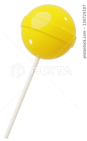3D material_lollipop_yellow 130729187