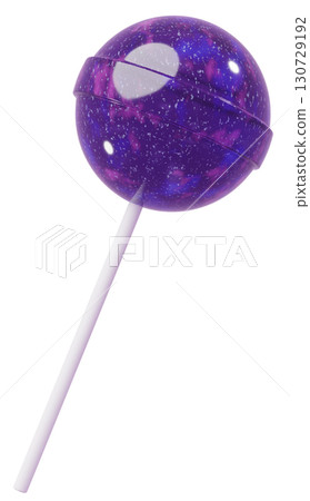 3D material_lollipop_purple 130729192