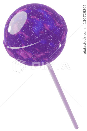 3D material_lollipop_purple 130729205
