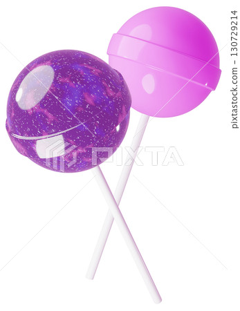 3D材質_棒棒糖_紫色 130729214