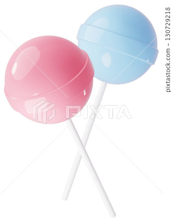 3D material_lollipop_pink 130729218