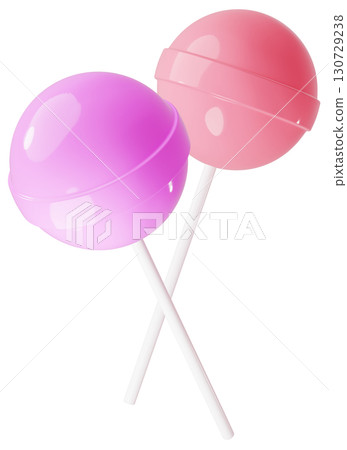 3D material_lollipop_purple 130729238