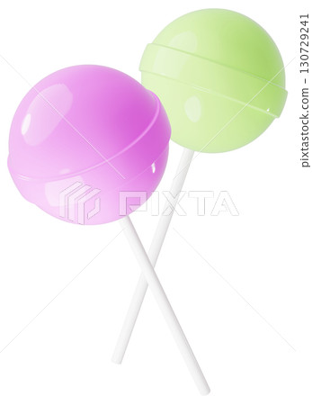 3D material_lollipop_purple 3D material_lollipop_purple 130729241