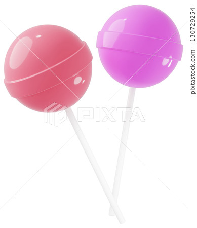 3D material_lollipop_pink 130729254