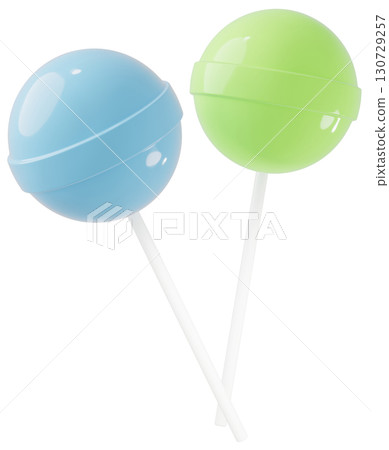 3D material_lollipop_light blue 130729257