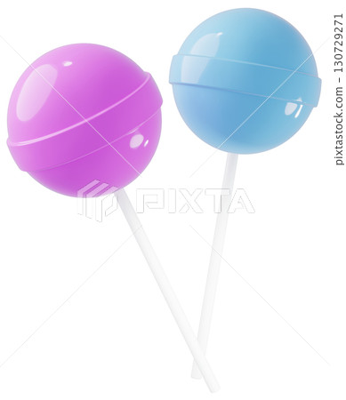 3D material_lollipop_purple 130729271