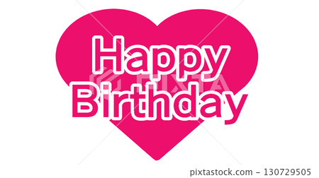 Happy Birthday logo 130729505