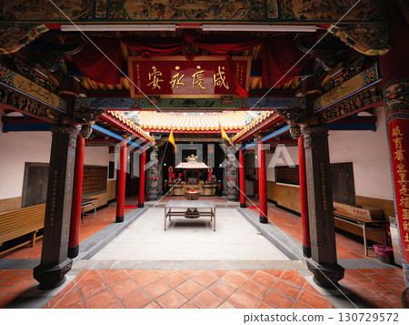台灣傳統寺廟風景 彰化 大城 咸安宮 130729572