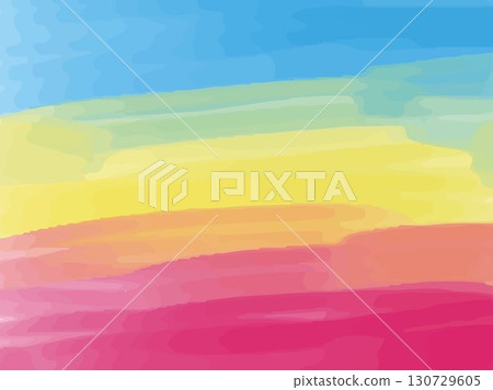 Watercolor paint frame Watercolor paint frame 130729605