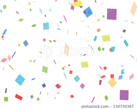 Colorful confetti background Colorful confetti background 130730367