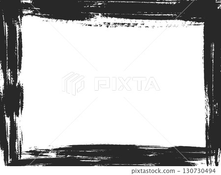 Grunge distressed frame vector graphic Grunge distressed frame vector graphic 130730494