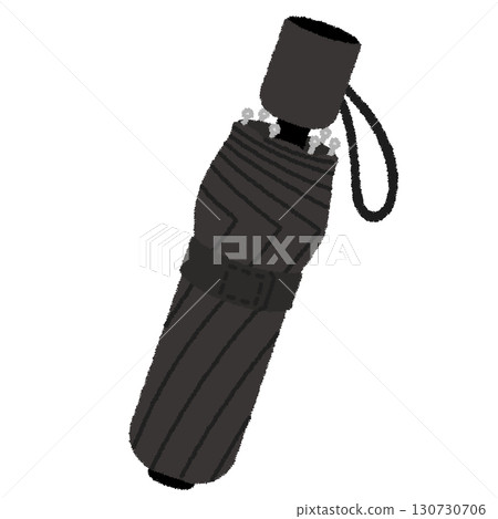 Folding umbrella illustration Folding umbrella illustration 130730706