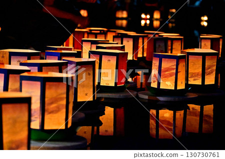 栗柄不動寺西之坊寶王殿放燈儀式 130730761