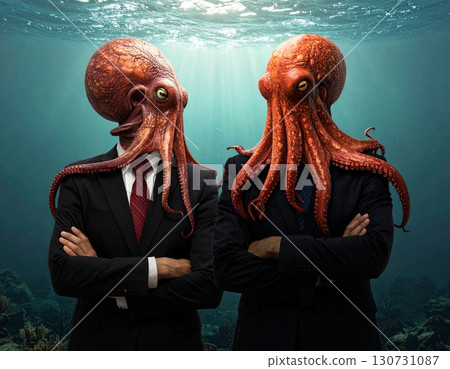 章魚人互相怒視 130731087