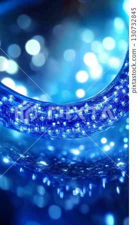 Luminous Strands of Connectivity Beautifully Illustrated Digital Data Transmission and Networks 130732845