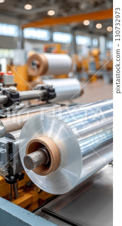 Large Roll of Aluminum Foil Film Sheet for Industrial Food Packaging and Gift Wrapping Solutions 130732973