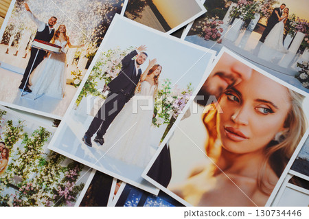 Beautiful printed wedding photos. 130734446