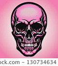 Pink Skull Front 130734634