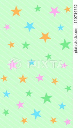 A cute background of colorful pop stars A cute background of colorful pop stars 130734852