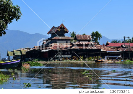 Nga Phe Monastery, Inle Lake, Myanmar Nga Phe Monastery, Inle Lake, Myanmar 130735241