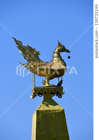 Myanmar, Inle Lake, the site where the sacred bird Karaweik's boat sank Myanmar, Inle Lake, the site where the sacred bird Karaweik's boat sank 130735244