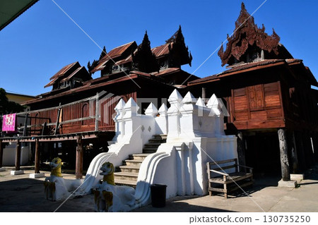 Shwe Yangpyi Monastery, Inle Lake, Myanmar Shwe Yangpyi Monastery, Inle Lake, Myanmar 130735250