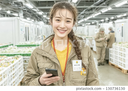Miyu series: Product pallets in the center of the freezer, inspected by Miyu 130736130