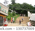筑波山頂的男體山與女體山的連接路（茨城縣筑波市） 130737009