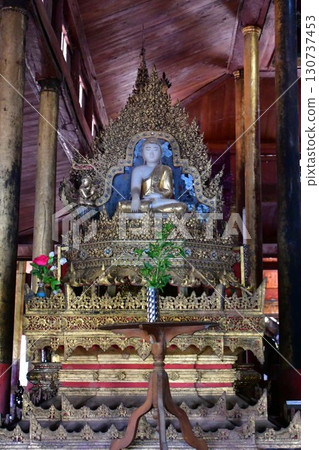 緬甸，茵萊湖，Nga Phe 寺，佛像 130737453