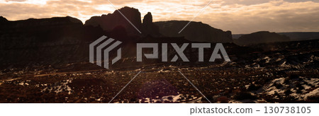 Early Morning Monument Valley Arizona USA Navajo Nation 130738105