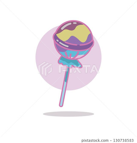 Sweet Candy icon illustration vector 130738583