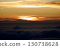 Scenery of the morning sun rising from under the sea of clouds 130738628