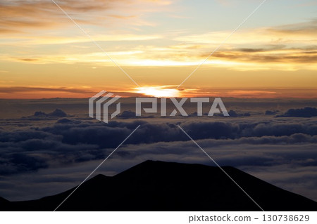 Sunrise view from Mauna Kea 130738629