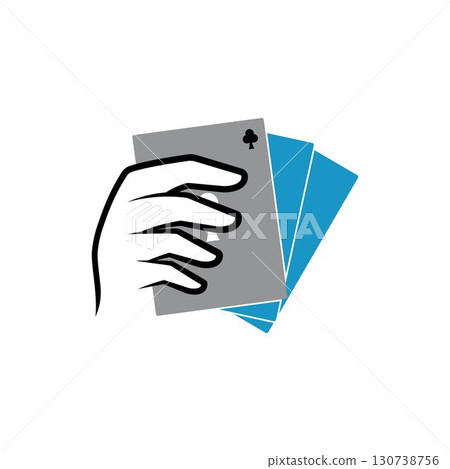 Playing card icon vector illustration Playing card icon vector illustration 130738756