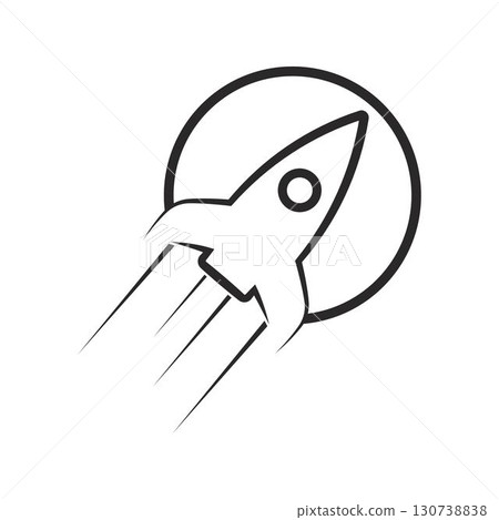 rocket logo icon vector template rocket logo icon vector template 130738838