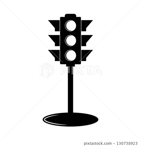 Traffic lights icon vector design 130738923