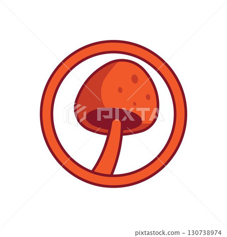 mushroom illustration logo icon vector template mushroom illustration logo icon vector template 130738974