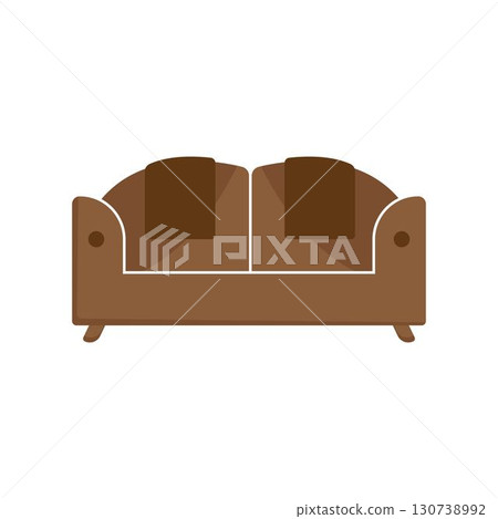 Furniture icon vector flat design 130738992