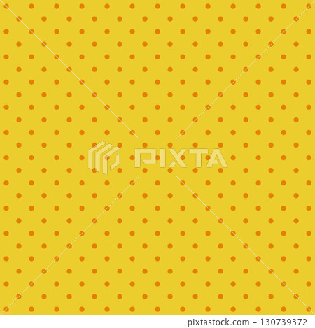 Yellow and orange polka dot background Yellow and orange polka dot background 130739372