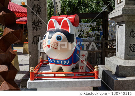 露天神社（Ohatsutenjin）的保母犬（拍攝於2020年6月） 130740115